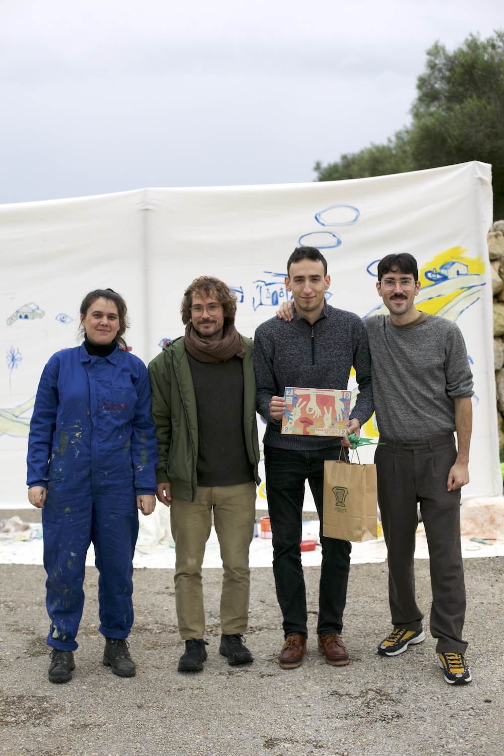 organitzadors i guanyador becatalaiotica 2022